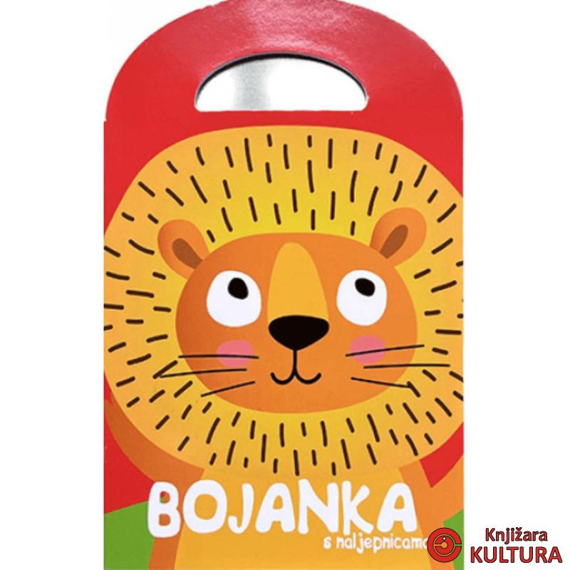 Bojanka s naljepnicama- Lav 