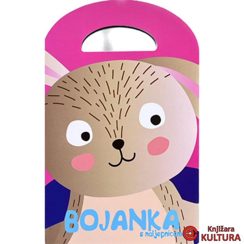 Bojanka s naljepnicama- Zec 