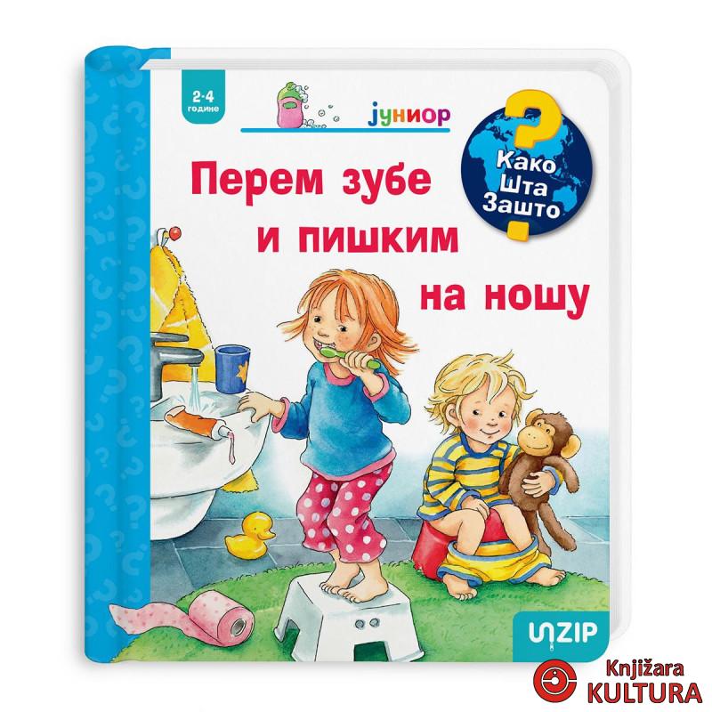 Perem zube i piškim na nošu 