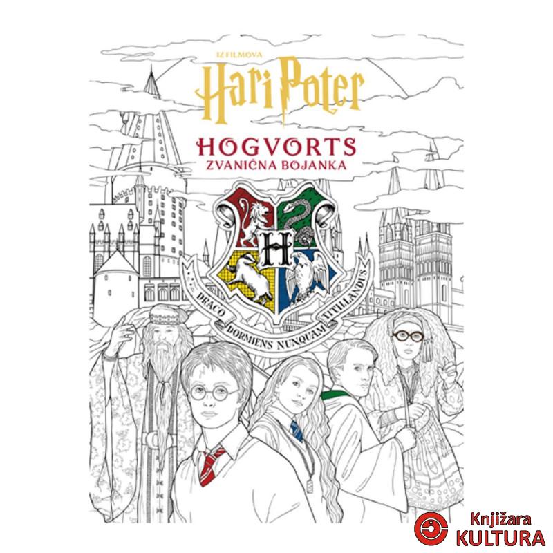 Hari Poter Hogvorts - zvanična bojanka 