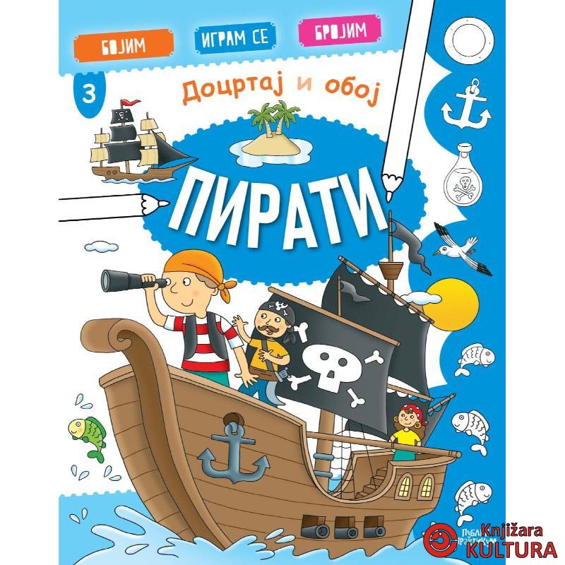 Docrtaj i oboj - Pirati 