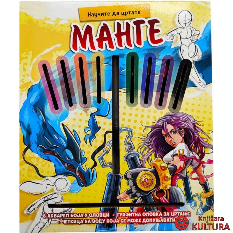 naučite da crtate Mange 