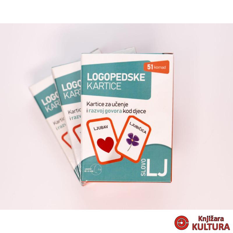 LOGOPEDSKE KARTICE-SLOVO LJ-LATINICA 