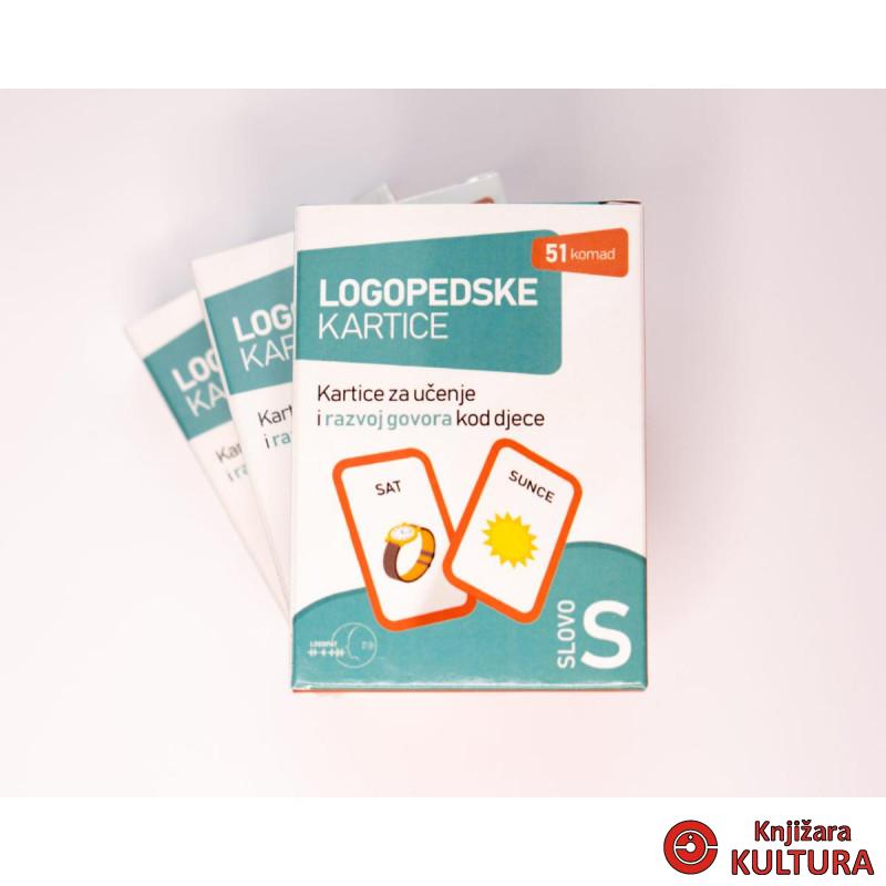 LOGOPEDSKE KARTICE-SLOVO S-LATINICA 