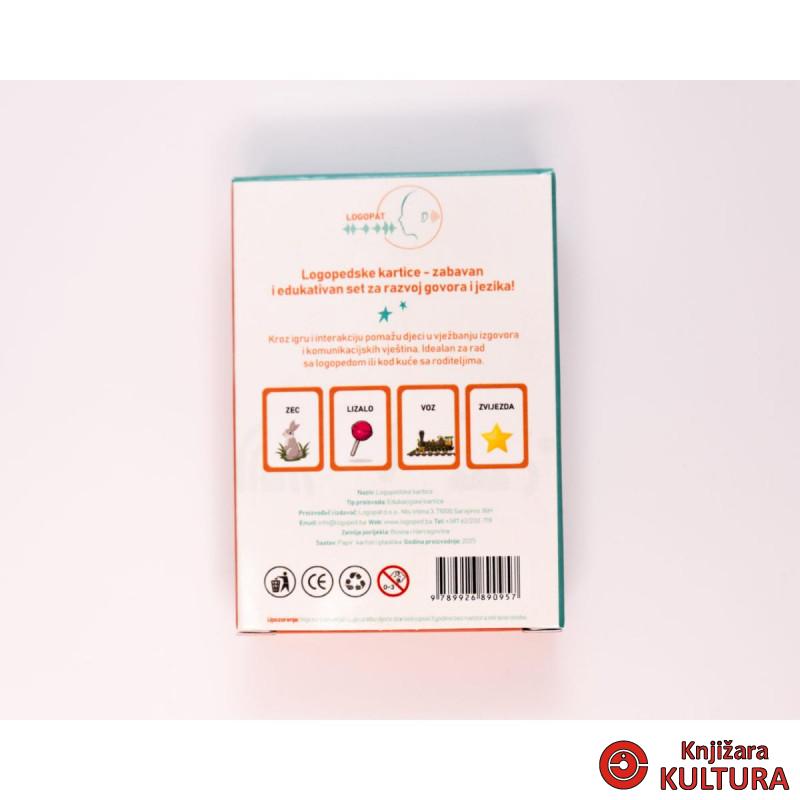 LOGOPEDSKE KARTICE-SLOVO Z-LATINICA 