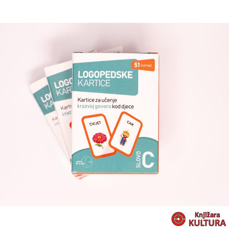 LOGOPEDSKE KARTICE-SLOVO C-LATINICA 