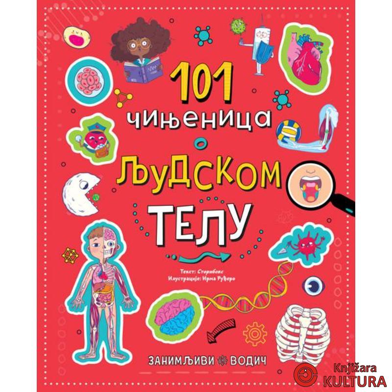 Zanimljivi vodič: 101 činjenica o ljudskom telu 
