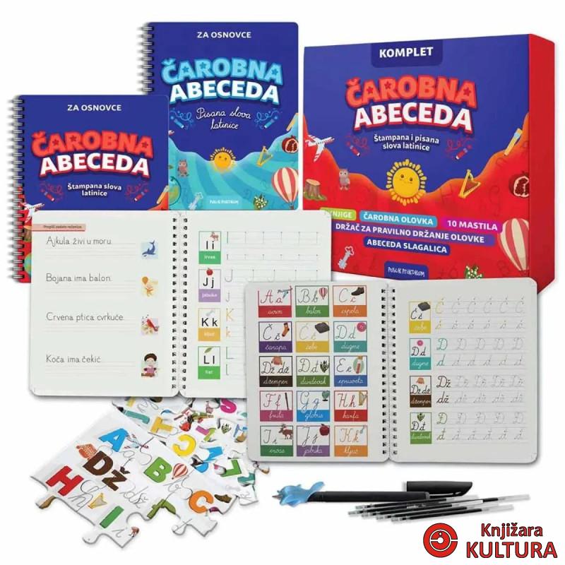Čarobna abeceda - komplet 