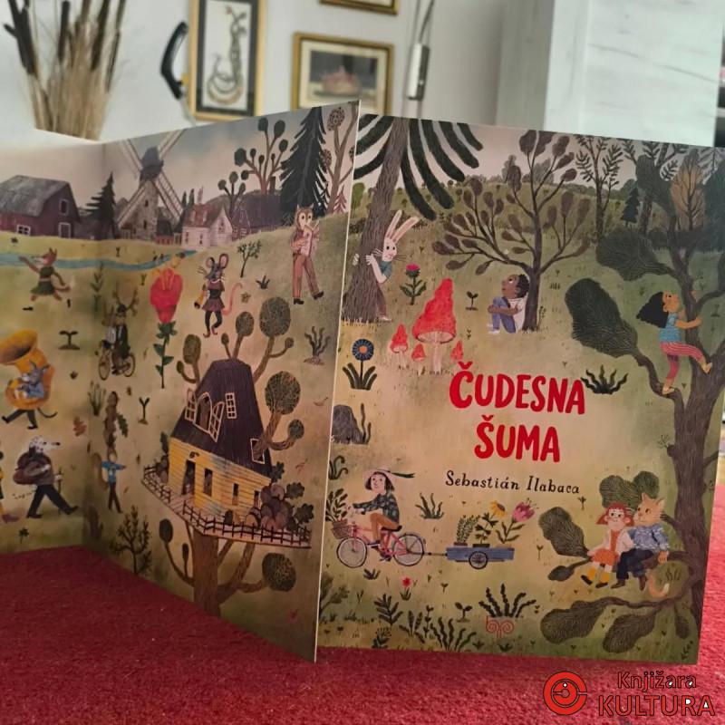 ČUDESNA ŠUMA (interaktivna slikovnica-harmonika) 