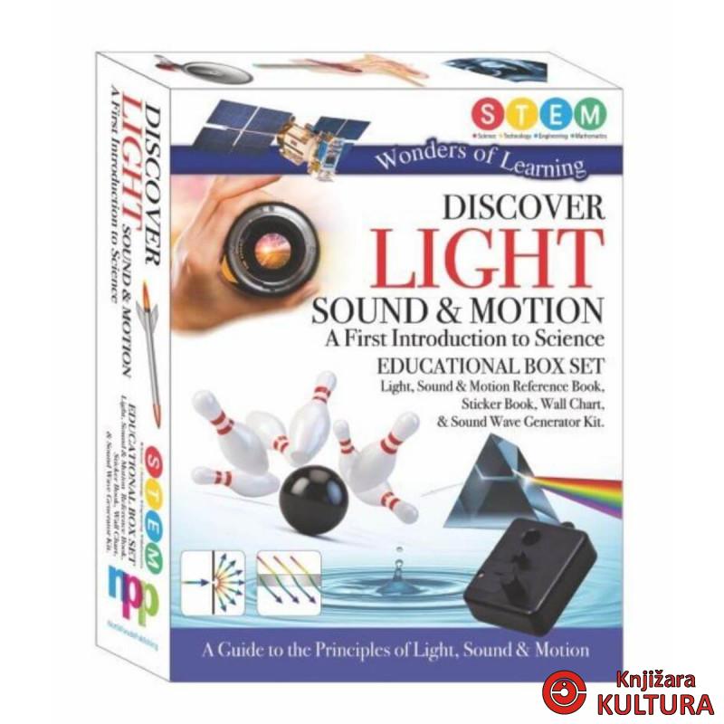 DISCOVER LIGHT,SOUND,MOTION 