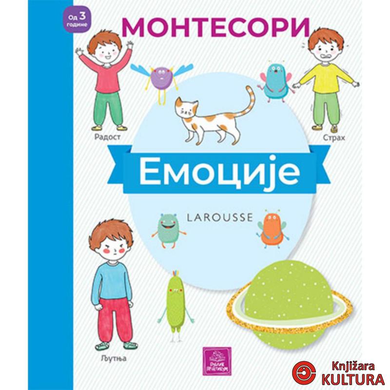 Larousse MONTESORI radna sveska Emocije 