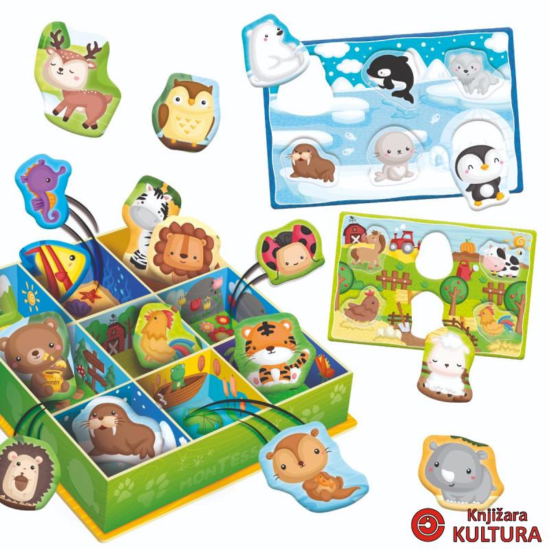 MONTESSORI BABY-VESELE ŽIVOTINJE 