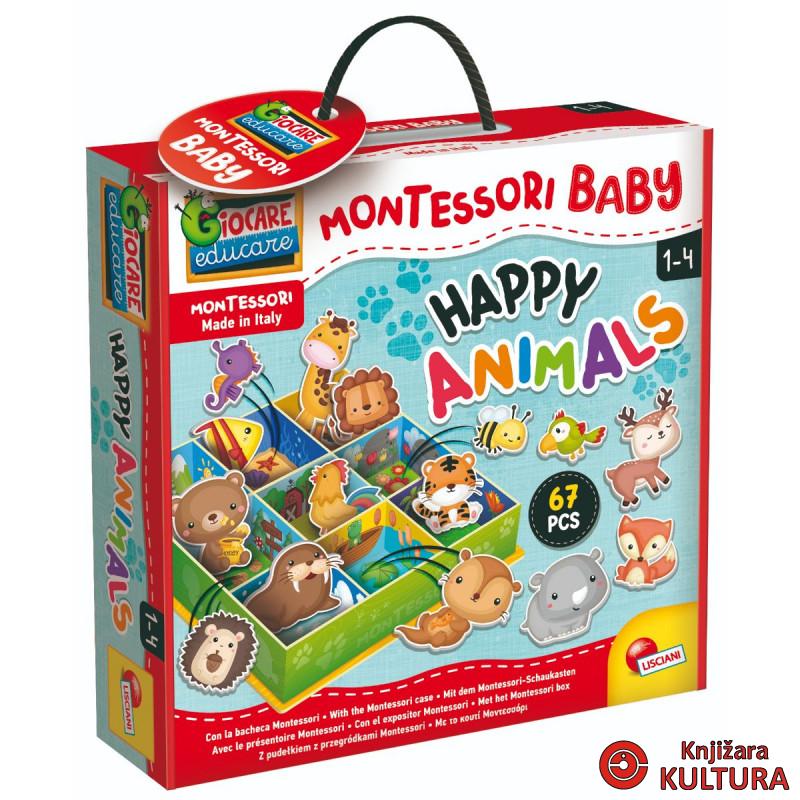 MONTESSORI BABY-VESELE ŽIVOTINJE 