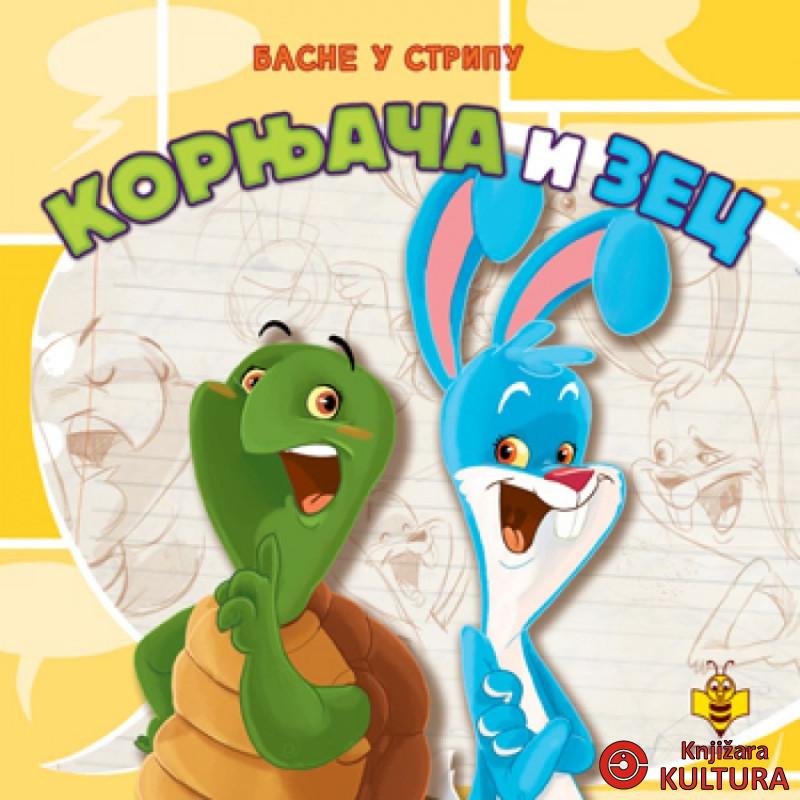 KORNJAČA I ZEC-BASNE U STRIPU PČELICA 