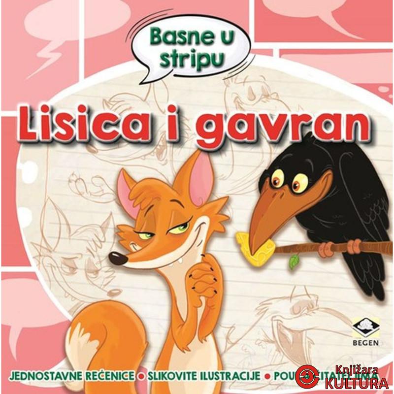 LISICA I GAVRAN-BASNE U STRIPU 