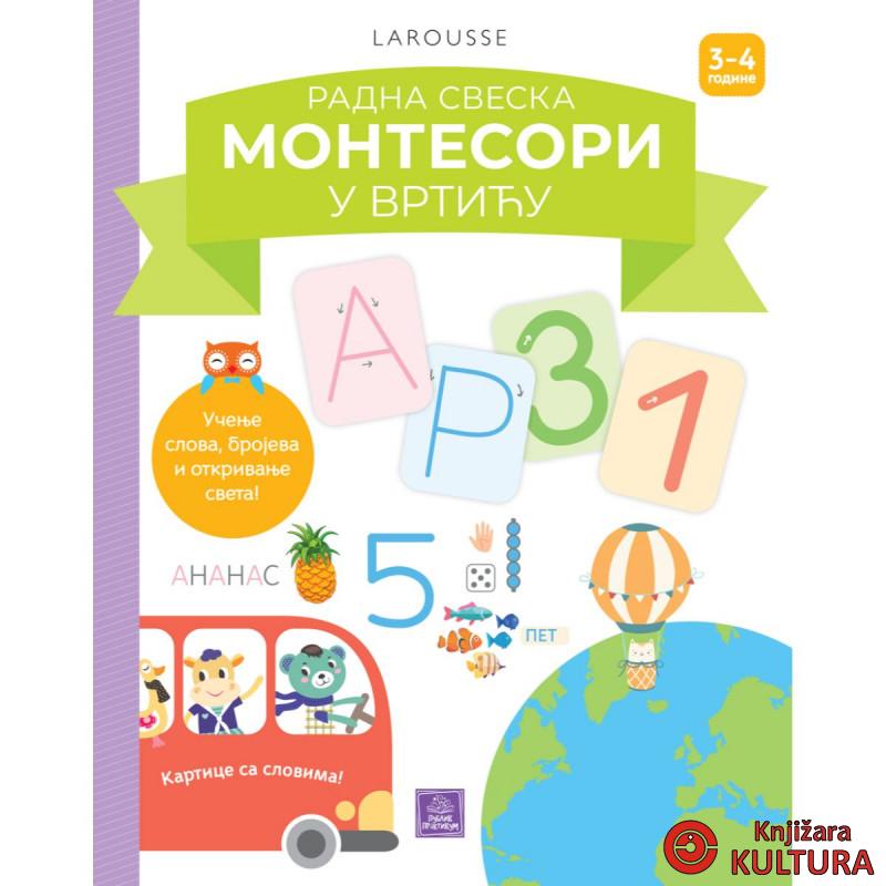Montesori u vrtiću, 3-4 godine 