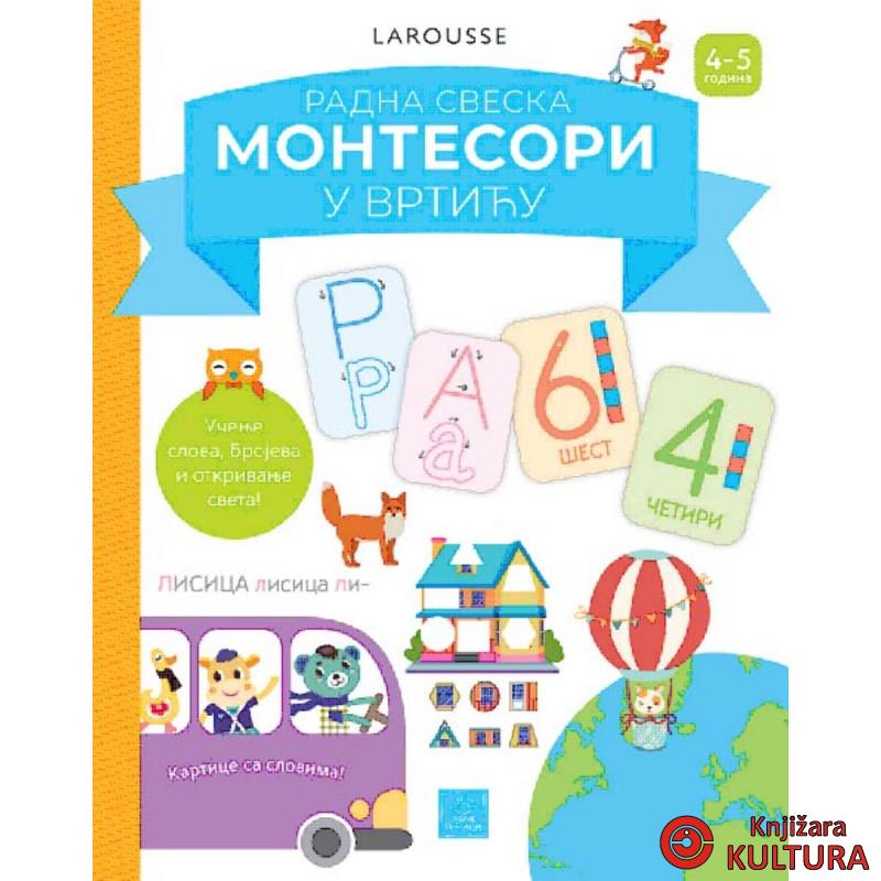 Montesori u vrtiću, 4-5 godina 