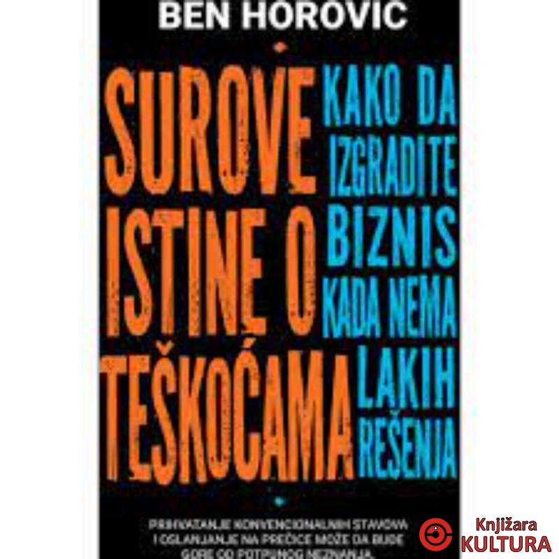 Surove istine o teškoćama: kako da izgradite biznis... 