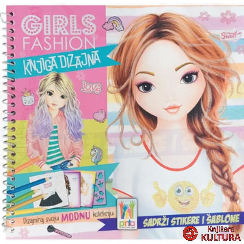 KNJIGA DIZAJNA-GIRLS FASHION 
