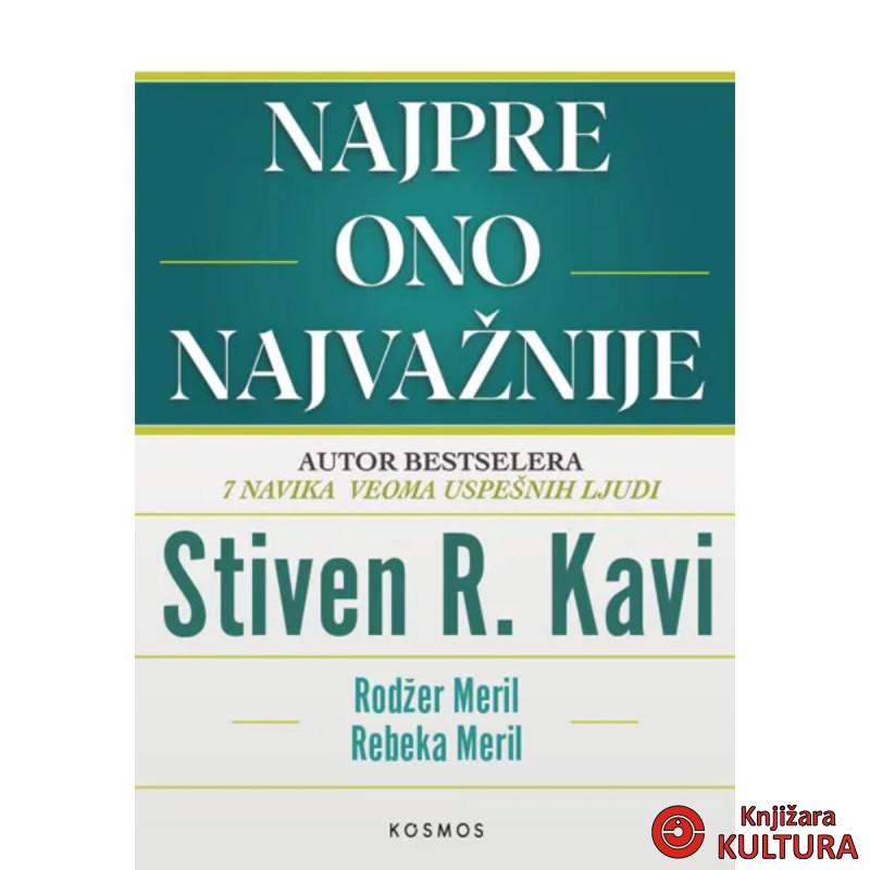 Najpre ono najvažnije 