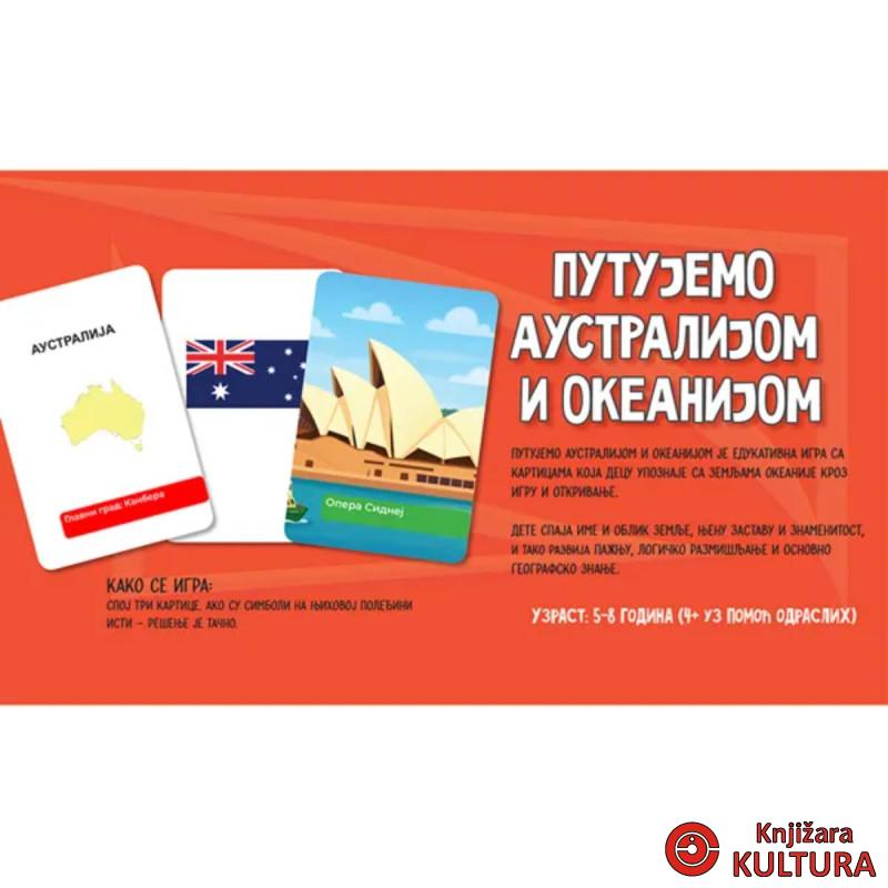 Edukativni set: Putujemo Australijom i Okeanijom 