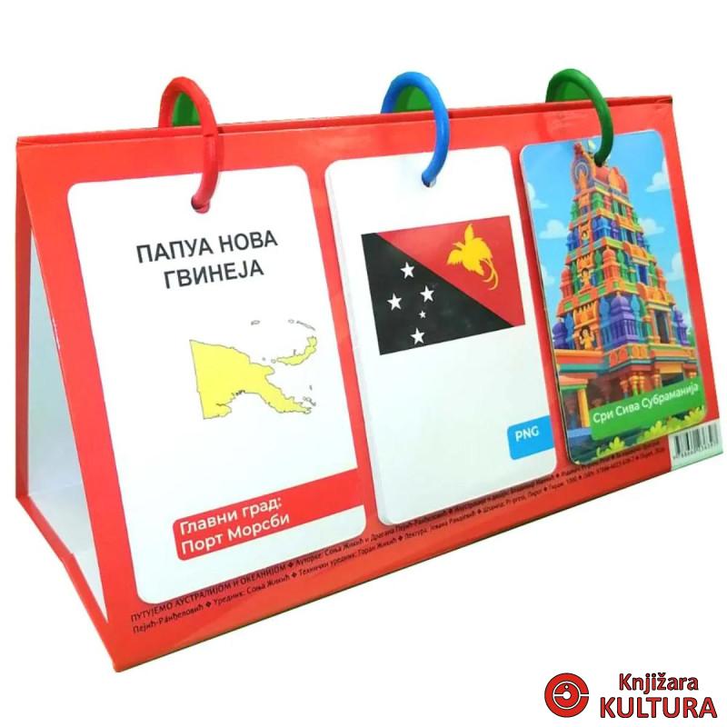 Edukativni set: Putujemo Australijom i Okeanijom 