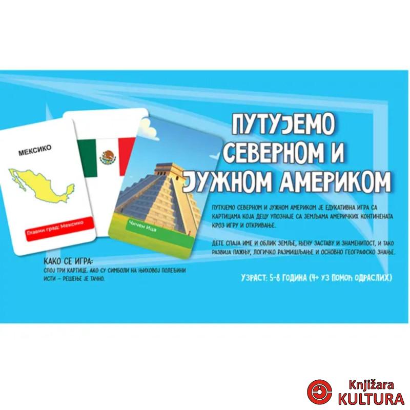 Edukativni set: Putujemo Severnom i Južnom Amerikom 