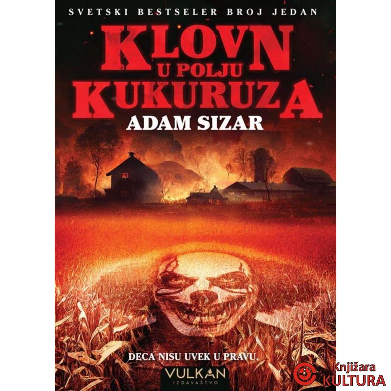 Klovn u polju kukuruza 