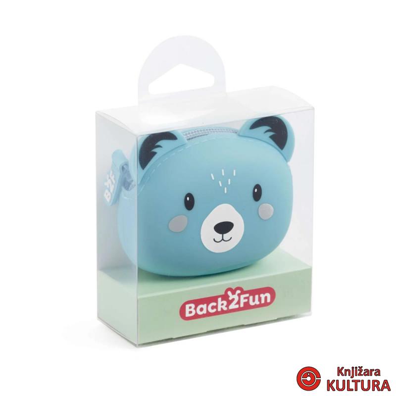 NOVČANIK SILIKON PUPPIES BEAR B2F 