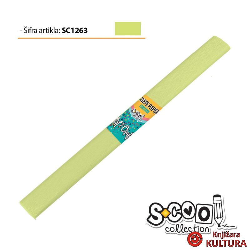 KREP PAPIR S-COOL ŽUTO-ZELENI 50*200 SC1263 