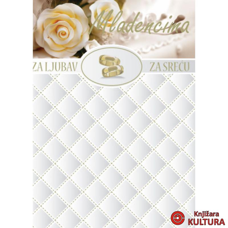 ČESTITKA 4/0 BL-07 