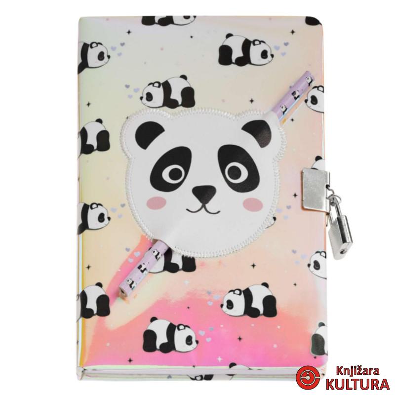DNEVNIK HOLOGRAPHIC PANDA B2F 