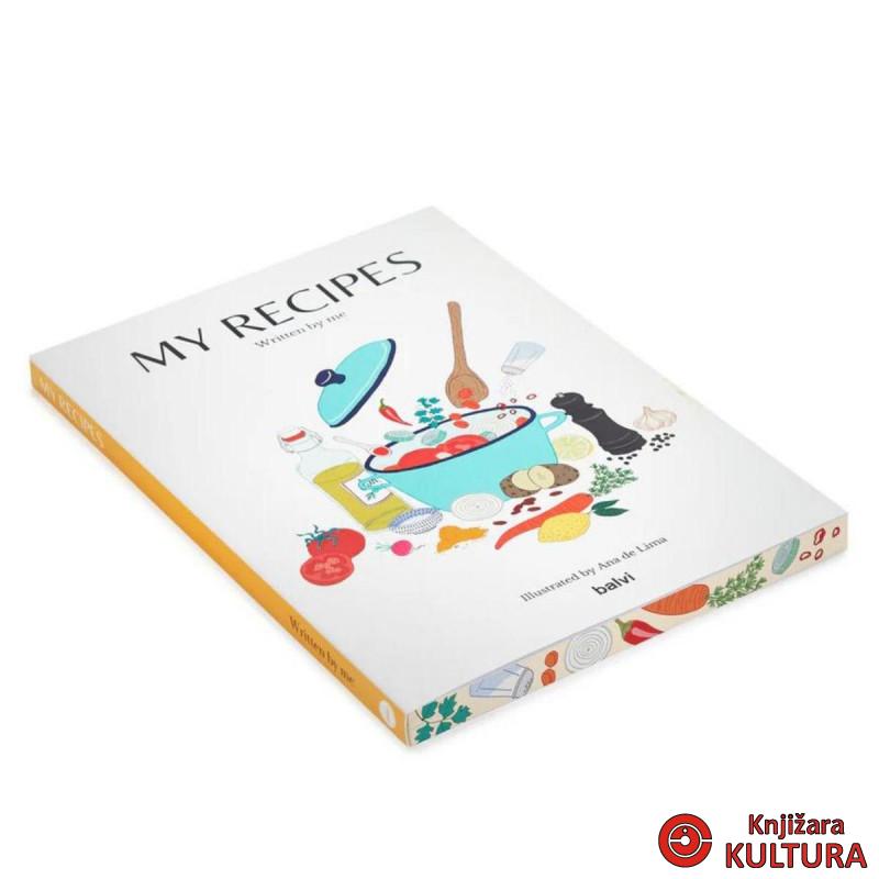 SVESKA MY RECIPES A5 PAPIR 