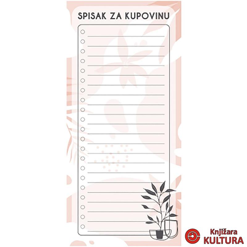 SPISAK ZA KUPOVINU - SAVPO 