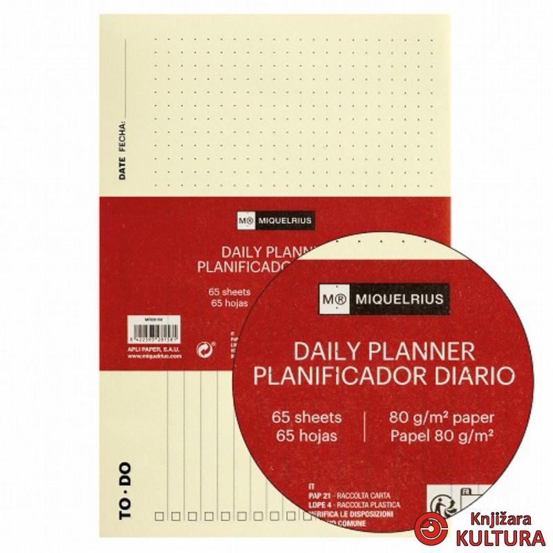 PLANER DNEVNI TO-DO HORZ. A5 