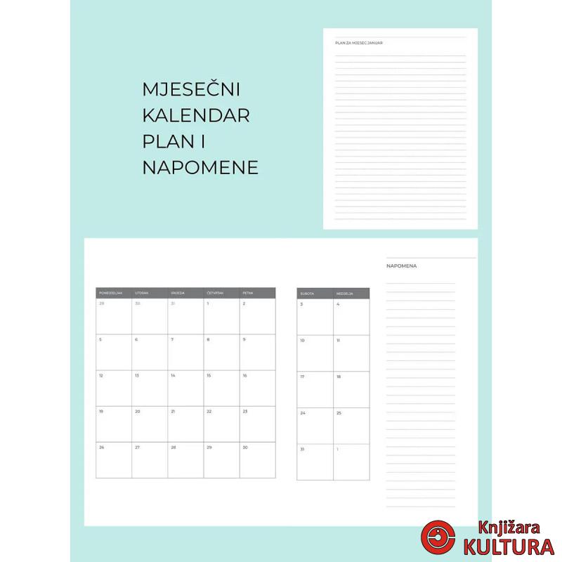 PLANER ROZE BIJELI MODA I TAKO TO 