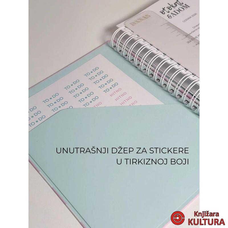 PLANER ROZE BIJELI MODA I TAKO TO 
