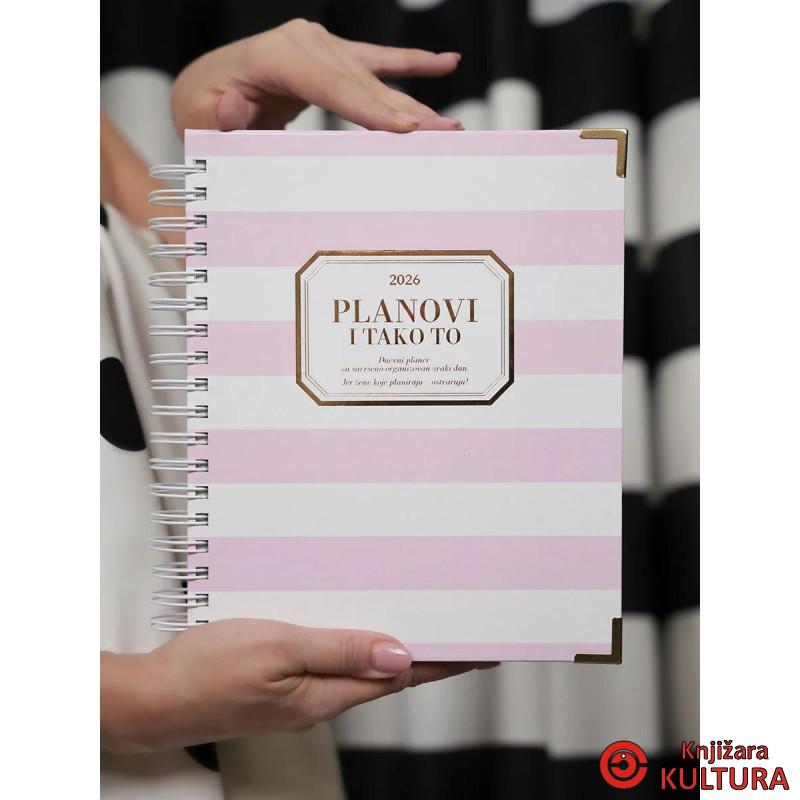 PLANER ROZE BIJELI MODA I TAKO TO 