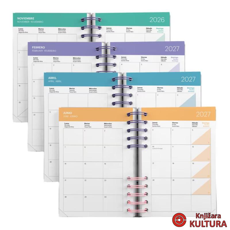 PLANER ACTIVA D/P MAUVE B2B 26_27 