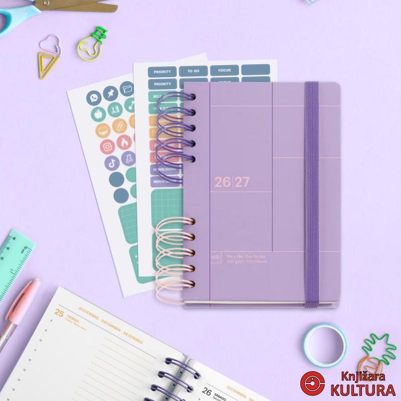 PLANER ACTIVA D/P MAUVE B2B 26_27 
