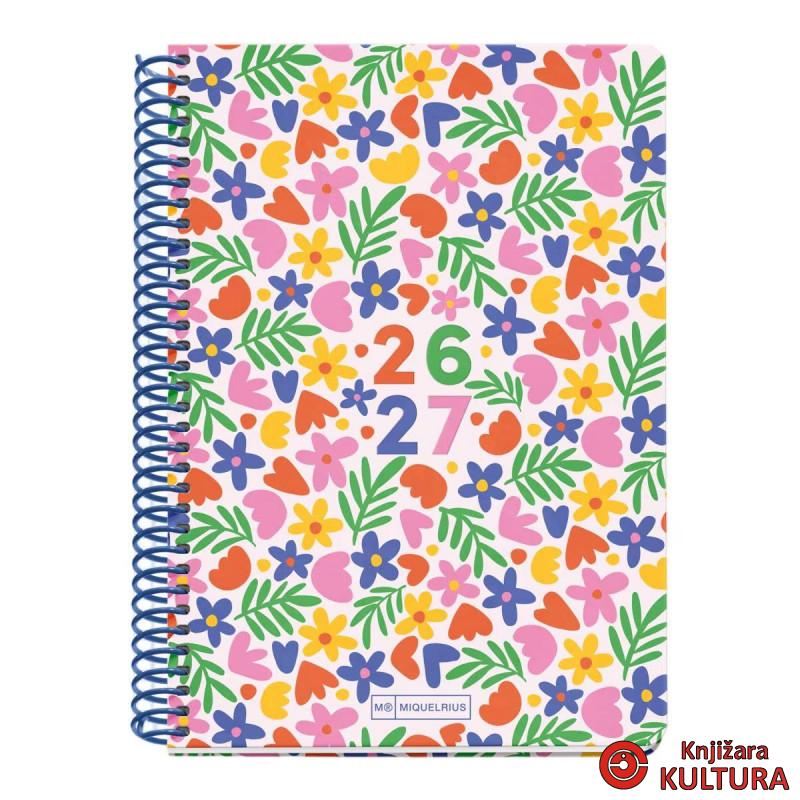 PLANER PLUS W/V FLOWERY 26_27 