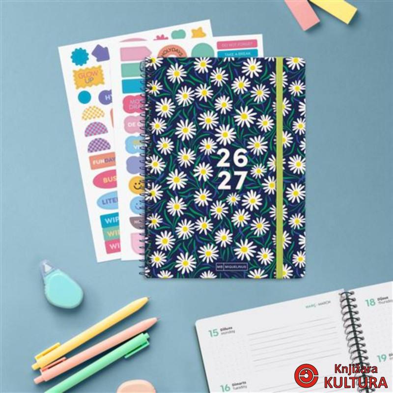 PLANER PLUS W/VCAT DAISIES 26_27 