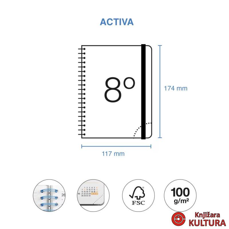 PLANER ACTIVA D/P GREY B2B 26_27 