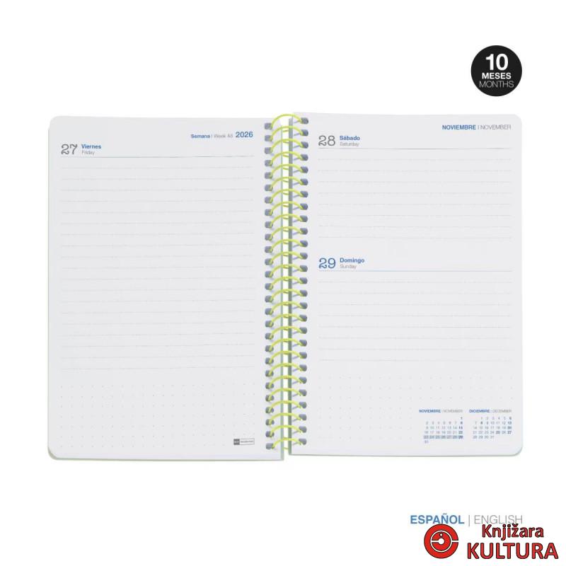 PLANER ACTIVA D/P LAB BLUE 26_27 