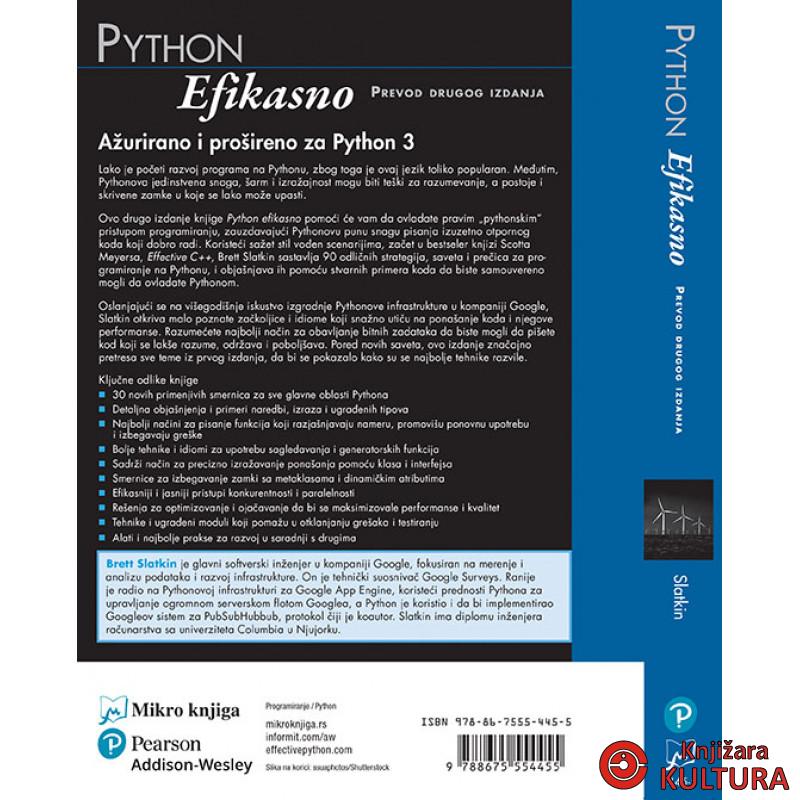 Python Efikasno: 90 načina kako da pišete bolje programe na Pythonu 