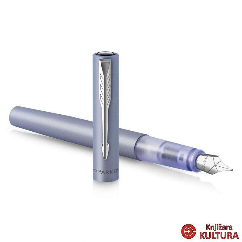 NALIV PERO PARKER VECTOR XL SREBRNO PLAVO 