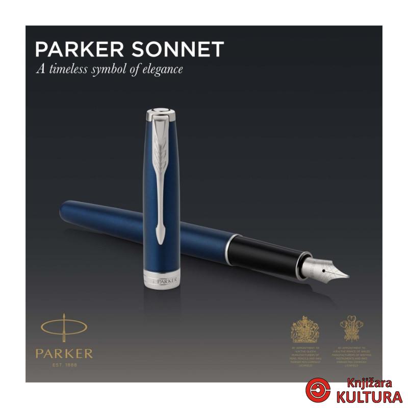 NALIV PERO PARKER SONNET PLAVO CT M 