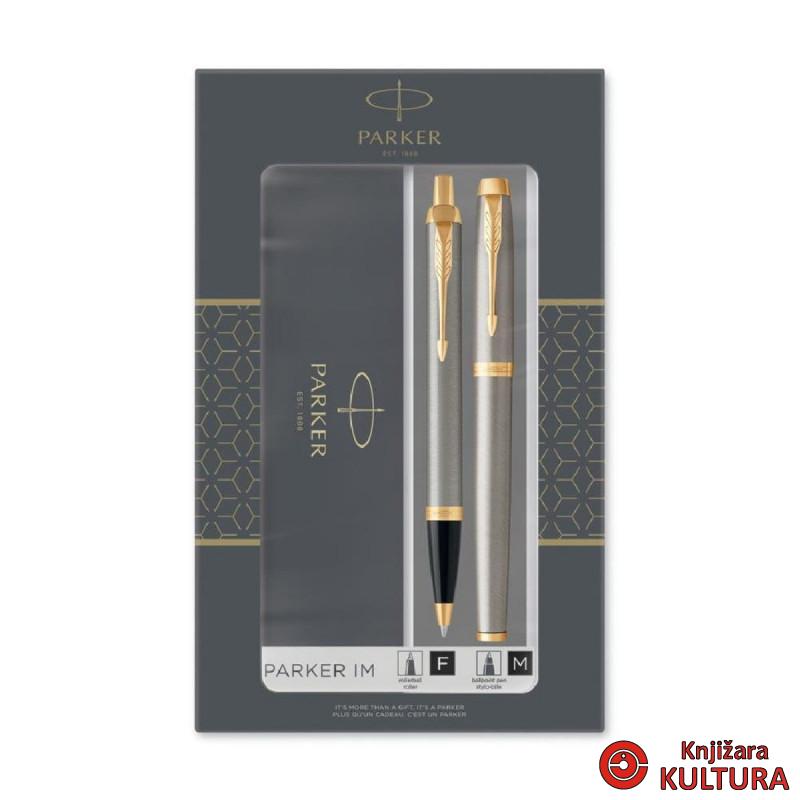 SET PARKER IM DUO (BP+RB) SREBRNA GT 