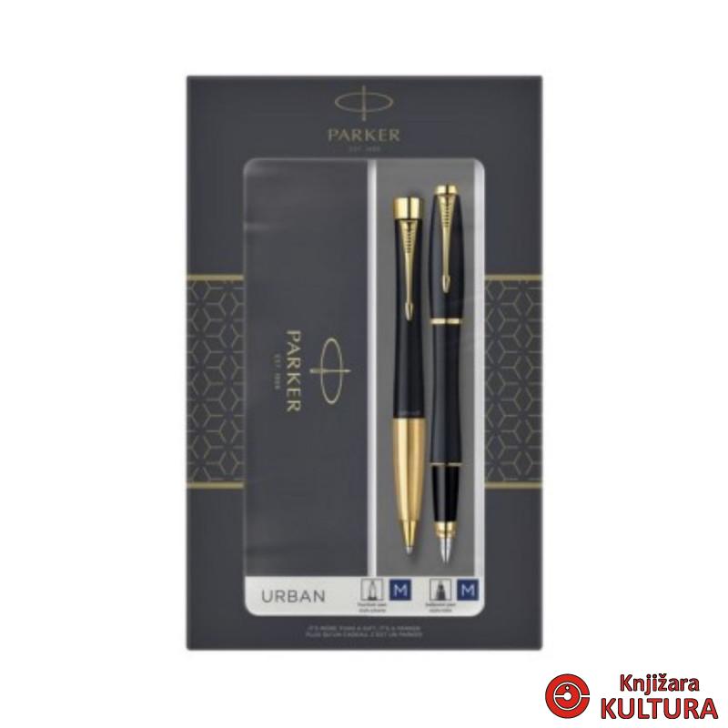 SET PARKER URBAN DUO (FP+BP) CRNO GT 