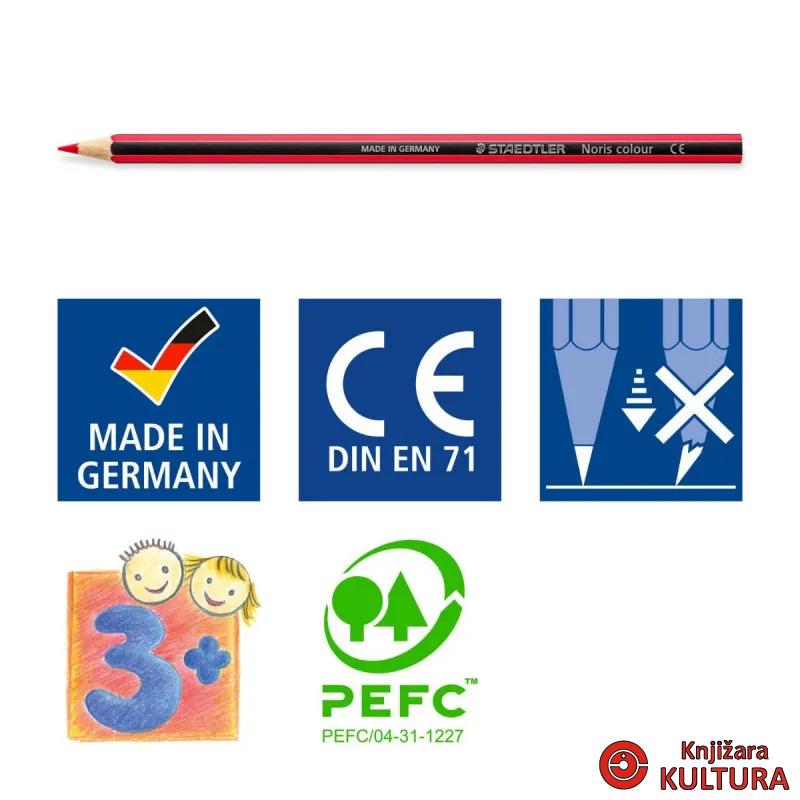 DRVENE BOJE STAEDTLER 185C12 
